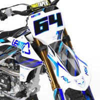 Motocross Graphics For Yamaha Rhyme Front
