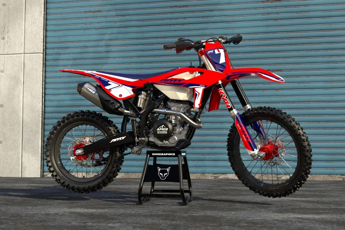 Motocross Graphics Kit Beta Katana Promo