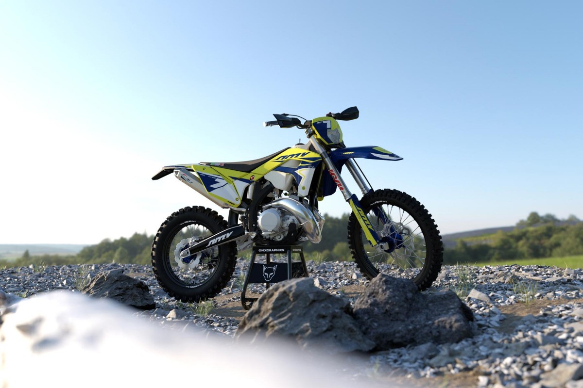 Motocross Graphics Kit Sherco Katana Promo