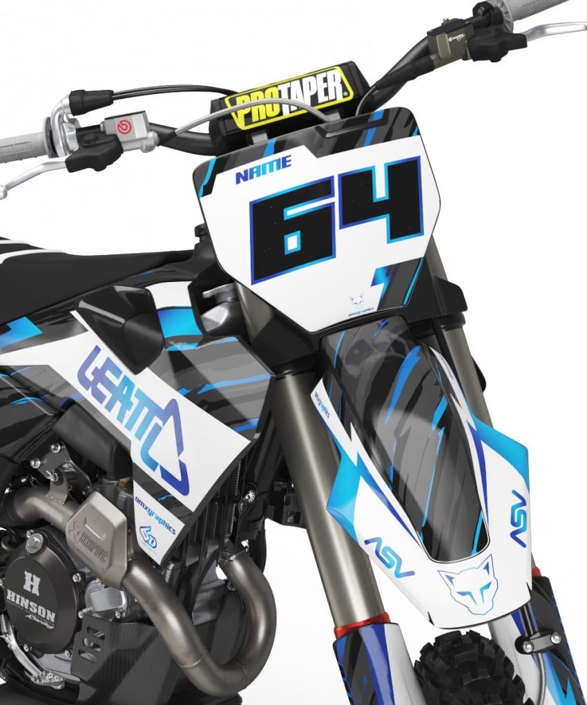 Mx Graphics For Husqvarna Rhyme Front