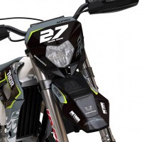 Mx Graphics Kit For Sherco Fury Black Grey Front
