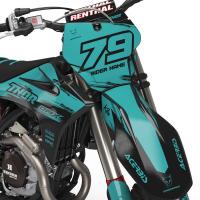Best Graphics Kit For GasGas MC250 Front