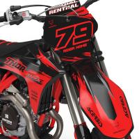Mx Graphics Kit GasGas Punch Front