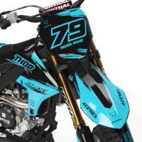 Top-notch Graphics Kit for Yamaha YZF450X Front