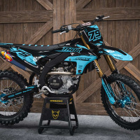Top-notch Graphics Kit for Yamaha YZF450X promo