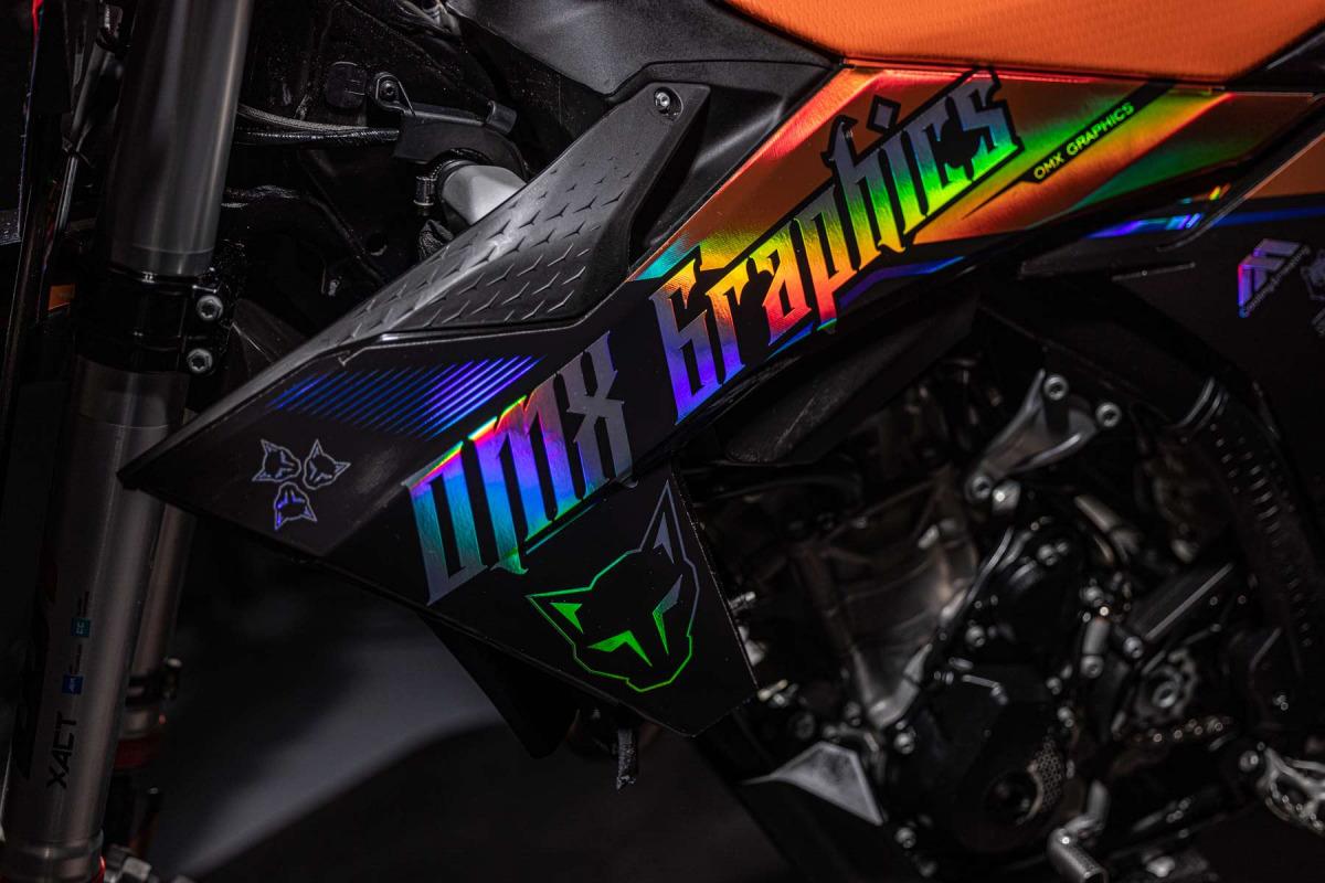 INTRODUCING OUR NEW PRODUCT – HOLOGRAPHIC MX GRAPHICS