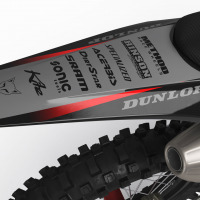 Dirt Bike Graphics Kit GasGas Phantom 2 Tail