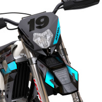 Dirt Bike Graphics Kit Sherco Phantom 2 Front