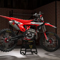 Motocross Graphics Kit GasGas Stealth Promo
