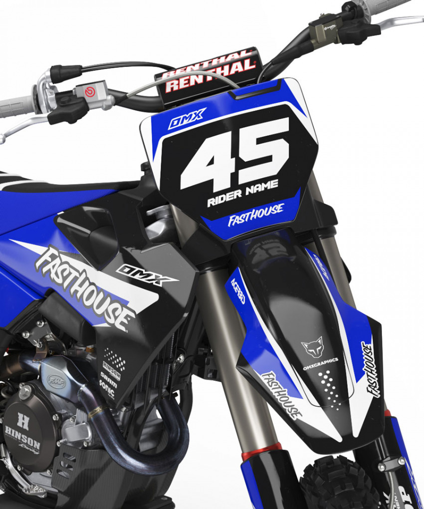 Motocross Graphics Kit Husqvarna Stealth 2 Front