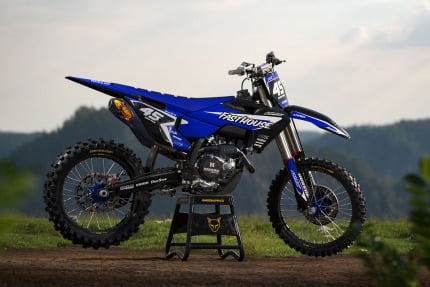 Motocross Graphics Kit Husqvarna Stealth 2 Promo