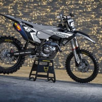 Motocross Graphics Kit Husqvarna Stealth Promo