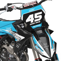 Motocross Graphics Kit KTM Stealth 2 Front