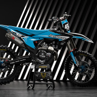 Motocross Graphics Kit KTM Stealth 2 Promo