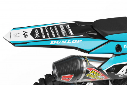 Motocross Graphics Kit Suzuki Stealth 2 Tail