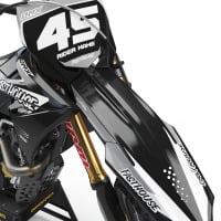 Motocross Graphics Kit Suzuki Stealth Front