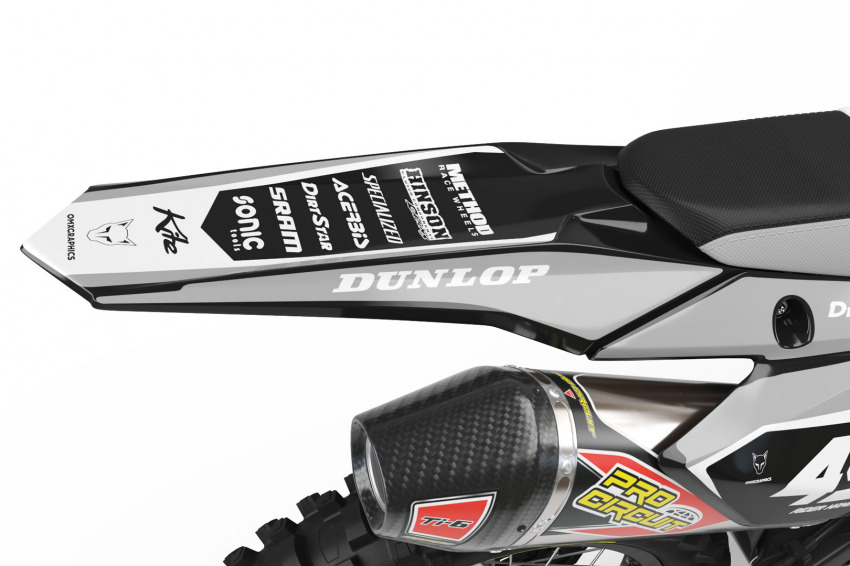 Motocross Graphics Kit Suzuki Stealth Tail