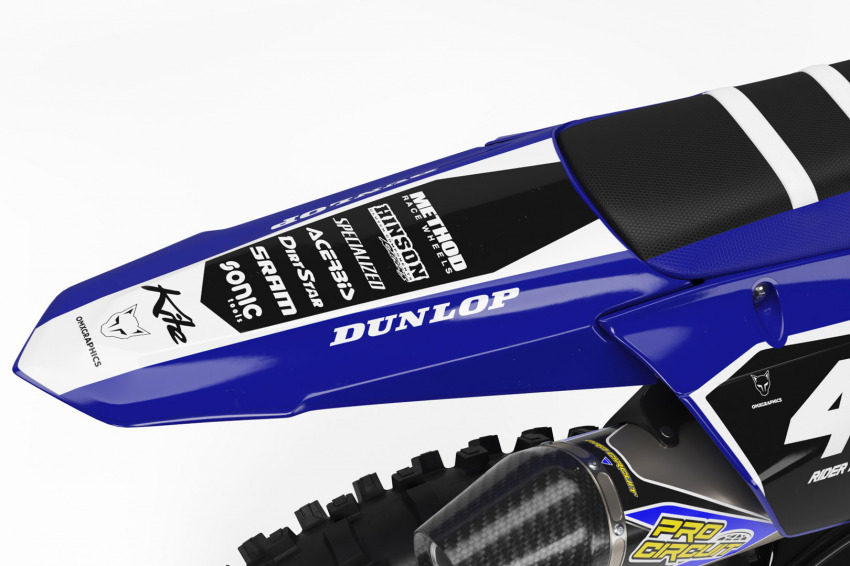 Motocross Graphics Kit Yamaha Stealth Tail