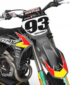 Supreme Mx Graphics for GasGas EX 300 Front