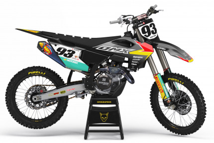 TEAM 2 Mx Graphics For Husqvarna