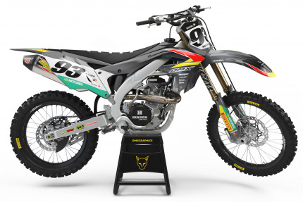 TEAM 2 Mx Graphics For Kawasaki