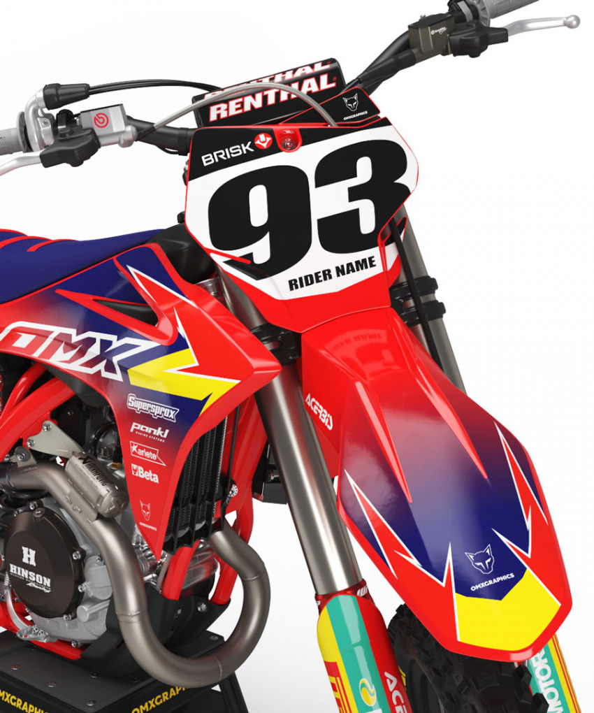 Best Quality Mx Graphics for GasGas MC450F Front