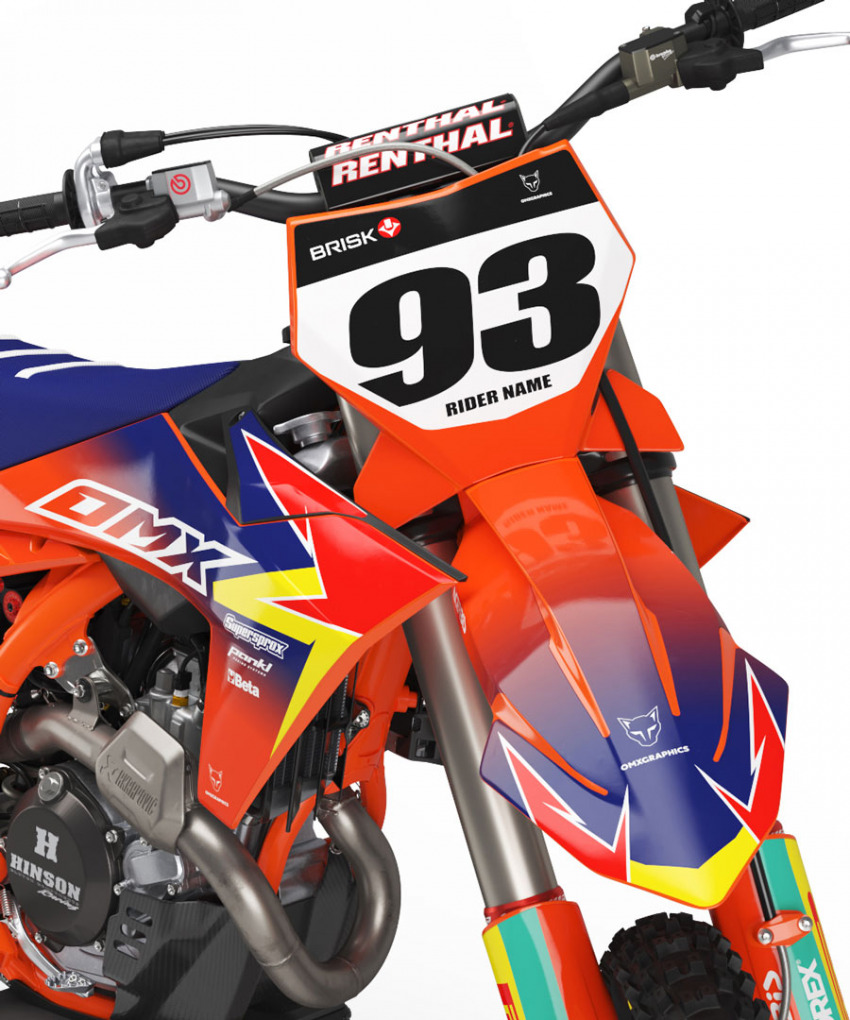 TEAM Mx Graphics For KTM Front