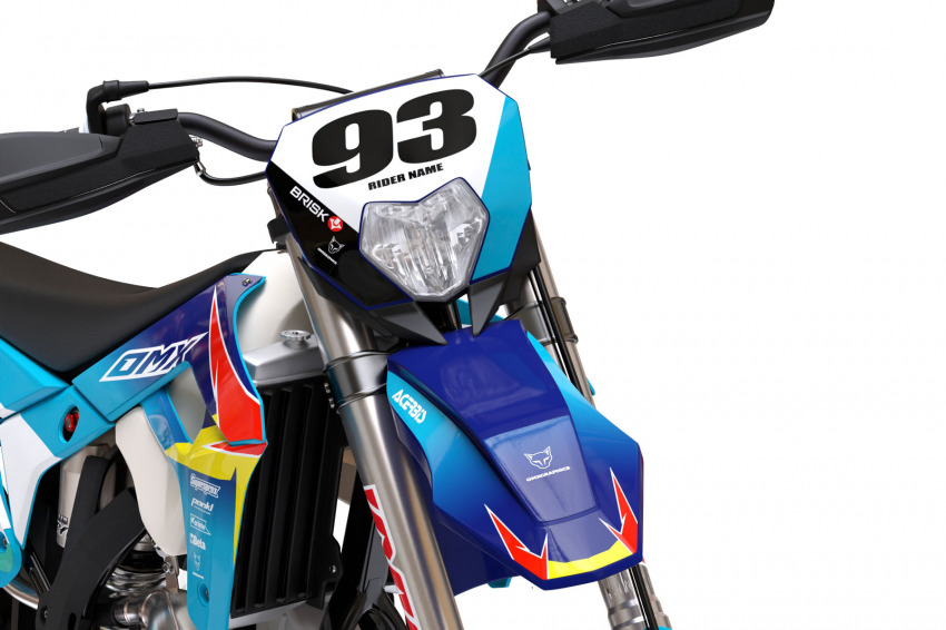 TEAM Mx Graphics For Sherco Front