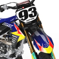 Premium Quality Mx Graphics for Yamaha YZF250X Front