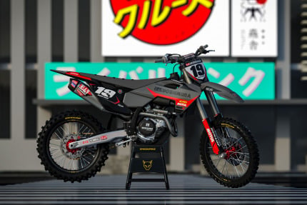 Motocross Graphics For Husqvarna Supercross Grey Promo