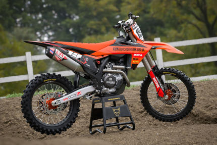 Motocross Graphics For KTM Competition Orange Promo