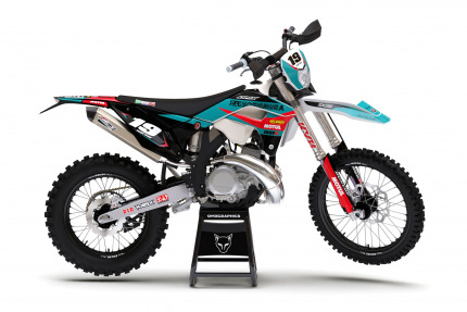 Motocross Graphics For Sherco Supercross Teal