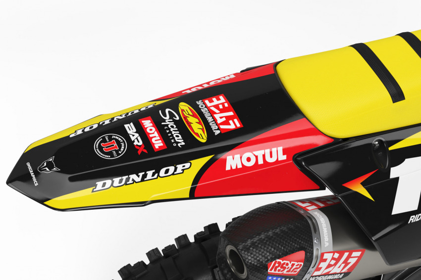 Motocross Graphics For Yamaha Supercross Yellow Tail