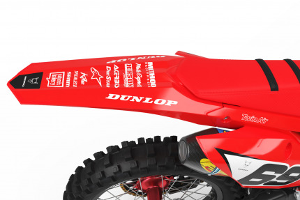 Dirt Bike Graphics Kit For Honda - ENERGY Black - Tail