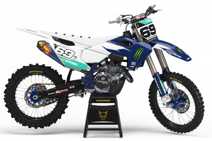 Mx Graphics For Husqvarna Energy Blue