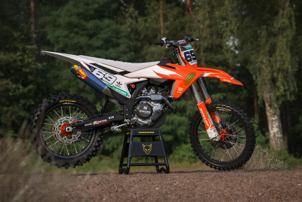 Mx Graphics For KTM Energy Orange Photo