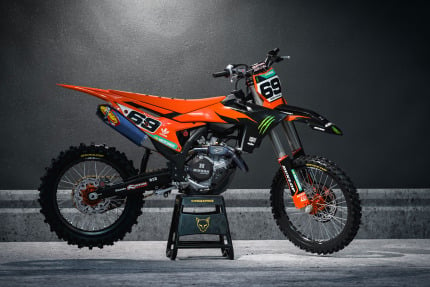 Mx Graphics For KTM Monster Black Promo