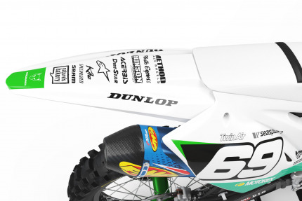 Mx Graphics For Kawasaki Energy Black Rear