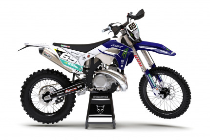 Mx Graphics For Sherco Energy Blue