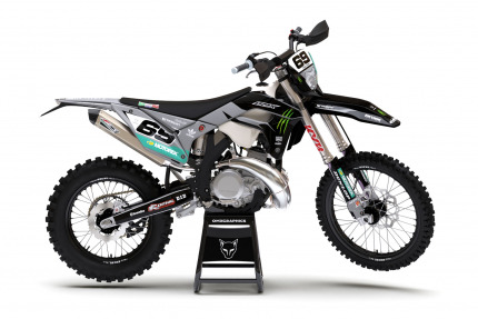 Mx Graphics For Sherco Monster Black