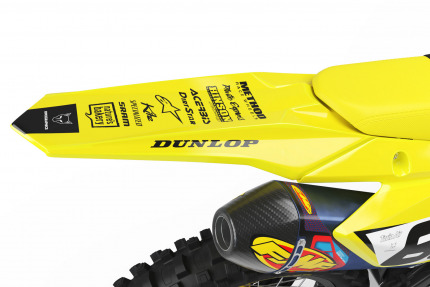 Mx Graphics For Suzuki Energy Yellow Tail