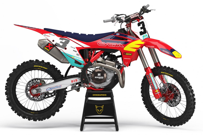 Dope Graphics Kit For GasGas MC450F