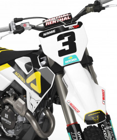 Husqvarna Stock Graphics Kit Front