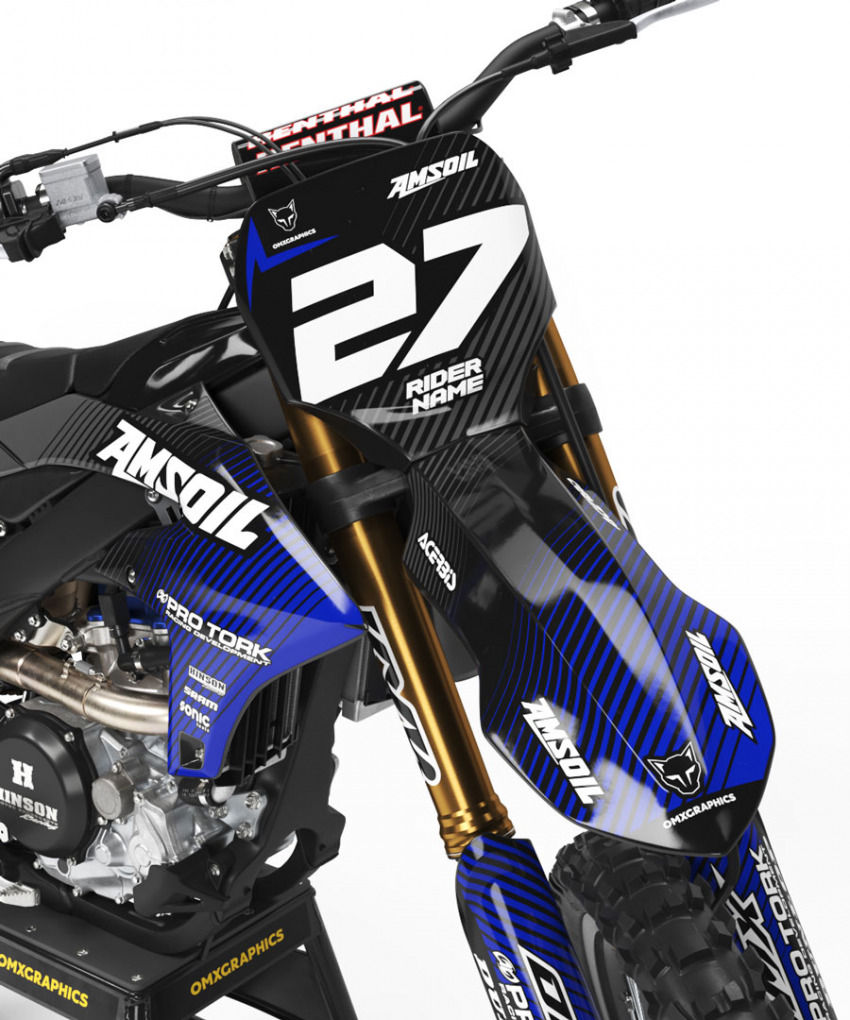 Best Quality Graphics for Yamaha YZ250F Front