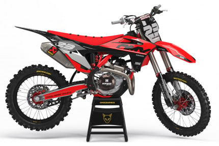 GasGasE EC XC Graphics Kit Holeshot