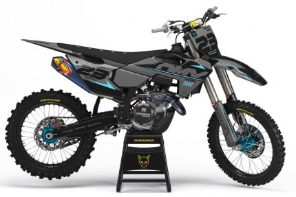 Graphics for Husqvarna TC 65 85 125 250 Holeshot