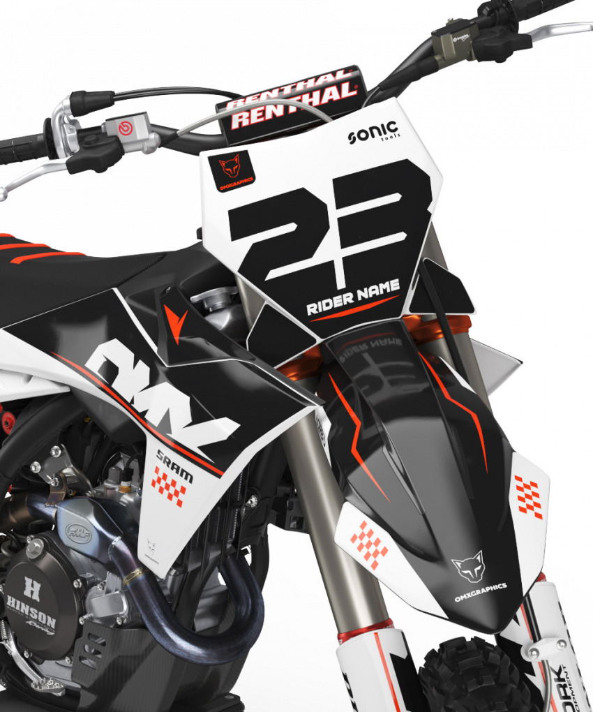 Graphics for KTM SX-F 250 450 350 Holeshot Front