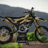 Dirt Bike Graphics for Yamaha Blast Sand Promo