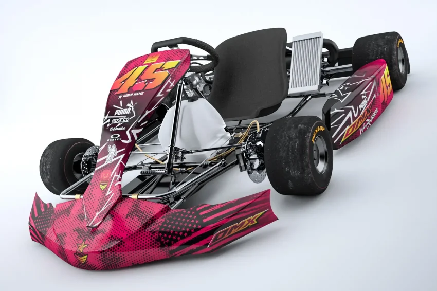 Go Kart Graphics Kit Bataleon 2