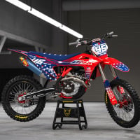 Dirt Bike Graphics Kit GasGas USA Promo